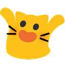 Emoji blobcatPraise