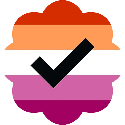 Emoji verifiedlesbian
