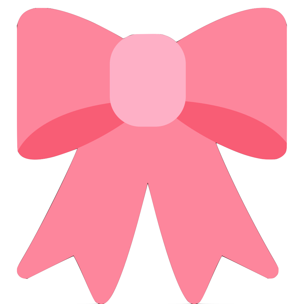 Emoji pink_bow