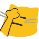 Emoji blobcatfacepalm